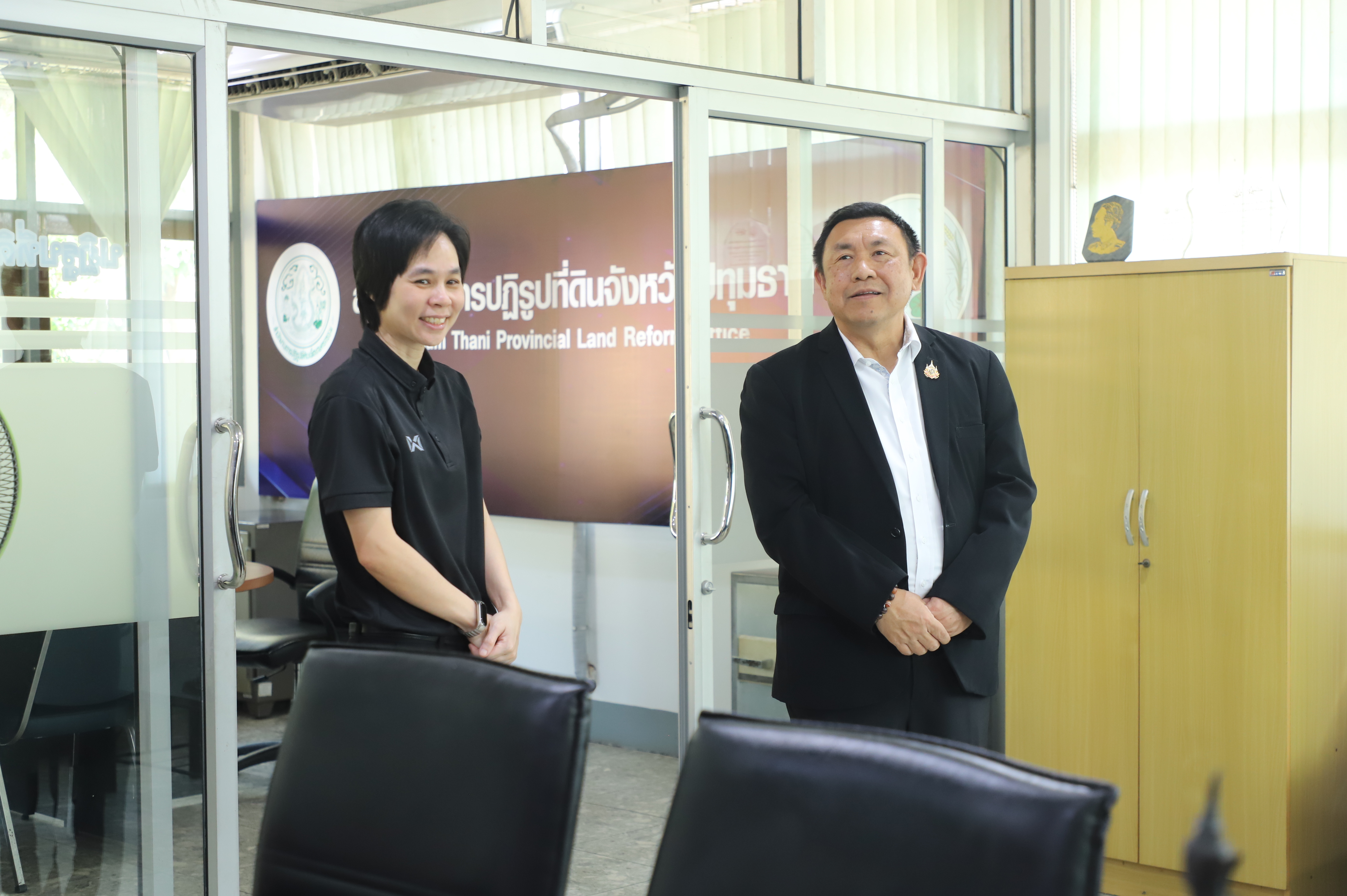 title - เลขาฯ ส.ป.ก. ลงพื้นที่เตรียมความพร้อม กรณีย้ายสถานที่ทำงานของบุคลากร ส.ป.ก.ประดิพัทธ์ เนื่องจากปรับปรุงอาคารสถานที่ (ชั่วคราว)